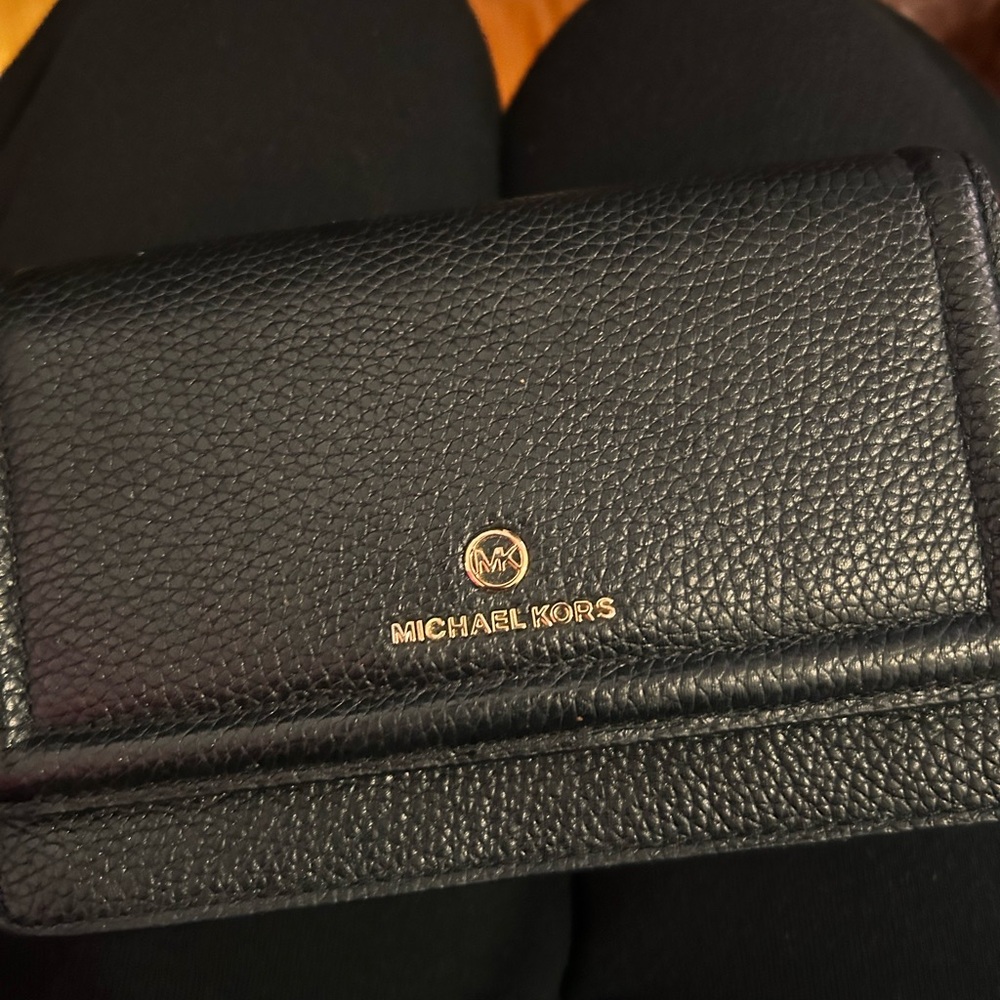 Michael Kors Black Leather Wallet